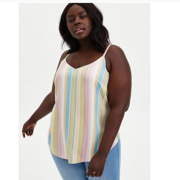 torrid Tops - TORRID Desert Stripe Ava Tank
